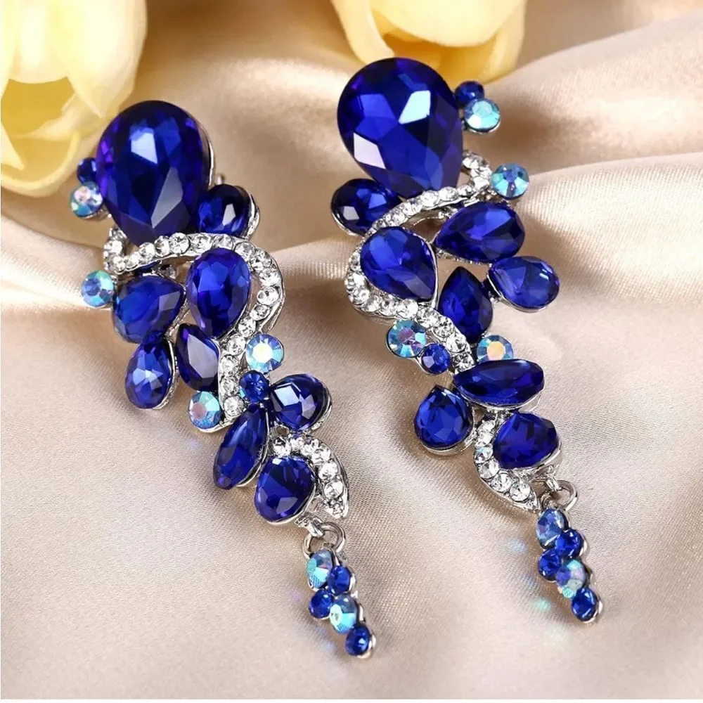 BijouStudios Clip On Earrings silver tone